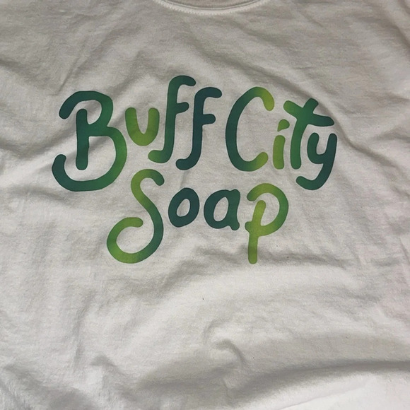 Lot of 3: Buff City Soap T-Shirt Lg/Shower Oil Island Nectar, Buff City Cap/Hat - Picture 4 of 15